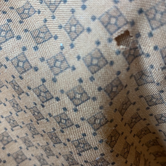 Vintage/Retro Natural Wicker Leather Trim Purse - Picture 11 of 11